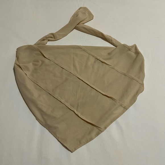 SAMI MIRO VINTAGE open seam scarf top​​​​​ - Picture 6 of 7